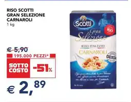 Esselunga Riso Scotti Gran Selezione Carnaroli offerta