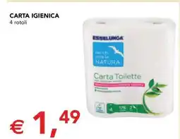 Esselunga Carta igienica offerta