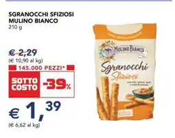 Esselunga SGRANOCCHI SFIZIOSI MULINO BIANCO offerta