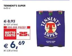 Esselunga Tennent's Super offerta