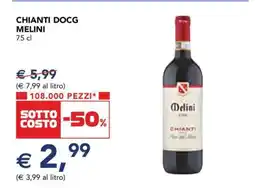Esselunga Chianti DOCG Melini offerta