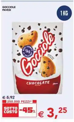 Esselunga Gocciole Pavesi offerta