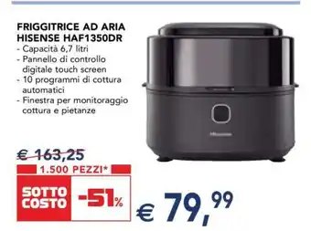FRIGGITRICE AD ARIA HISENSE HAF1350DR