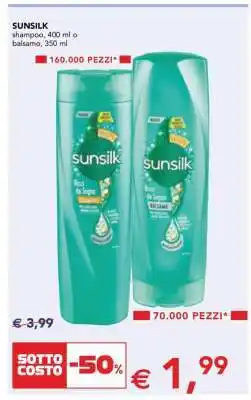 Esselunga SUNSILK offerta