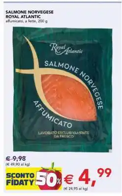 Esselunga Salmone Norvegese Royal Atlantic offerta