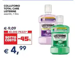 Esselunga Collutorio Total Care Listerine offerta