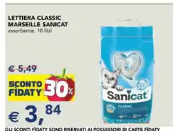 Esselunga LETTIERA CLASSIC MARSEILLE SANICAT offerta