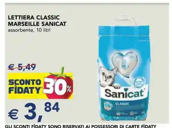 Esselunga LETTIERA CLASSIC MARSEILLE SANICAT offerta