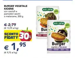 Esselunga Burger Vegetale Kioene offerta