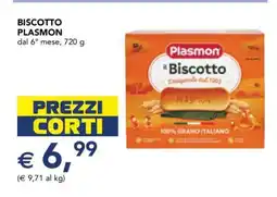 Esselunga Biscotto Plasmon offerta
