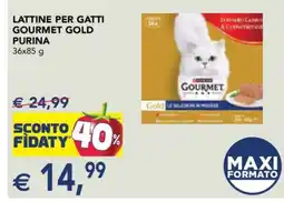 Esselunga Lattine per Gatti Gourmet Gold Purina offerta