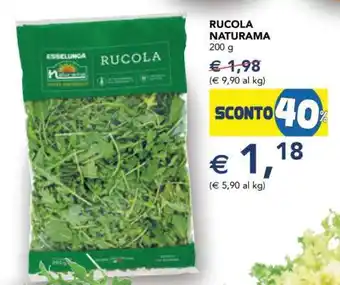 Esselunga Rucola Naturama offerta