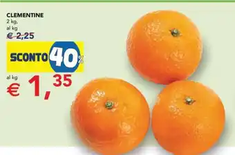Esselunga Clementine offerta