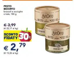 Esselunga PESTO BIOORTO offerta