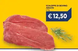 Esselunga SCALOPPE DI BOVINO ADULTO offerta