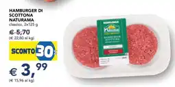 Esselunga Hamburger di Scottona Naturama offerta