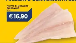Esselunga Filetto di Merluzzo Carbonaro offerta