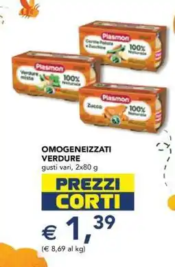 Esselunga OMOGENEIZZATI VERDURE offerta