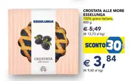Esselunga Crostata alle More Esselunga offerta