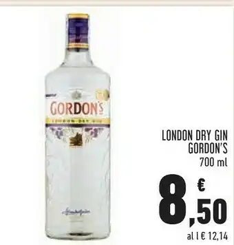 Conad Superstore Gordon's - london dry gin 700 g(ml) offerta