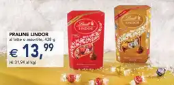 Esselunga Praline Lindor offerta