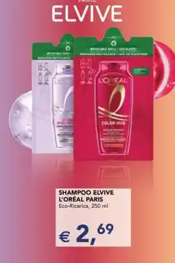 Esselunga SHAMPOO ELVIVE L'ORÉAL PARIS offerta