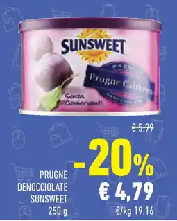 Conad Superstore Prugne denocciolate SUNSWEET offerta