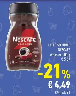 Conad Superstore Caffè solubile NESCAFÈ offerta