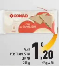 Conad Superstore Pane per tramezzini CONAD offerta