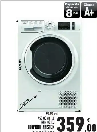 Ariston asciugatrice ntm1081eu