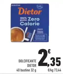 Conad Superstore Dolcificante DIETOR offerta