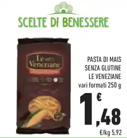 Conad Superstore Pasta di mais senza glutine le veneziane offerta