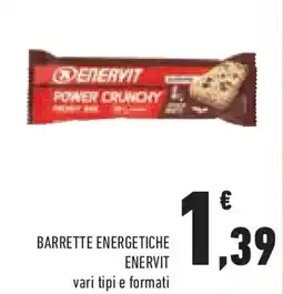 Conad Superstore Barrette energetiche ENERVIT offerta