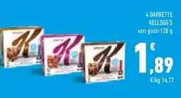 Conad Superstore 4 barrette kellogg's offerta