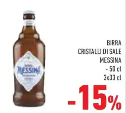 Conad Superstore Birra cristalli di sale messina offerta