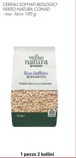 Conad Superstore Cereali soffiati biologici VERSO NATURA CONAD offerta