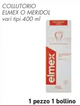 Conad Superstore Collutorio ELMEX O MERIDOL offerta