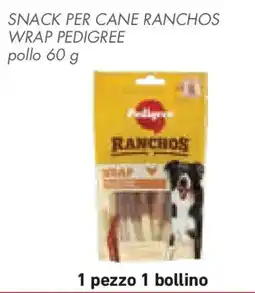 Conad Superstore Snack per cane ranchos wrap PEDIGREE offerta