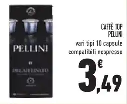 Conad Superstore Caffè top PELLINI offerta