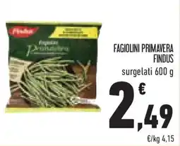 Conad Superstore Fagiolini primavera FINDUS offerta