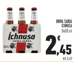 Conad Superstore Birra sarda ICHNUSA offerta