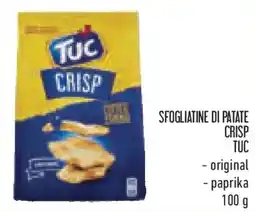 Conad Superstore Sfogliatine di patate crisp TUC offerta