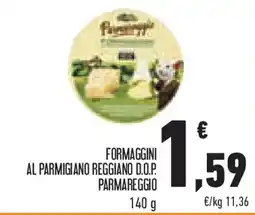 Conad Superstore Formaggini al parmigiano reggiano d.o.p. parmareggio offerta