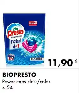 Iper Tosano BIOPRESTO Power caps class/color offerta