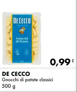 Iper Tosano DE CECCO Gnocchi di patate classici offerta