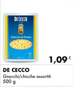 Iper Tosano DE CECCO Gnocchi/chicche offerta