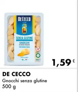 Iper Tosano DE CECCO Gnocchi senza glutine offerta