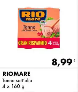 Iper Tosano RIOMARE Tonno sott'olio offerta