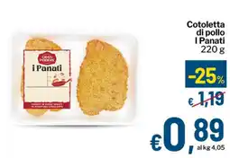 Qui Discount Cotoletta di pollo I Panati offerta