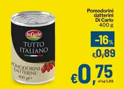Qui Discount Pomodorini datterini Di Carlo offerta